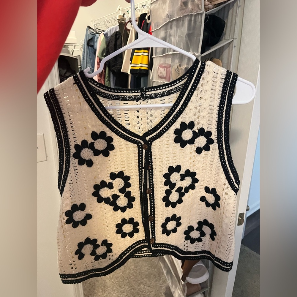 Floral vest